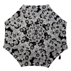 Mandala Calming Coloring Page Hook Handle Umbrellas (medium) by HermanTelo
