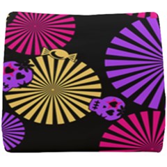 Seamless Halloween Day Dead Seat Cushion by HermanTelo
