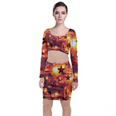 Star Radio Light Effects Magic Top And Skirt Sets by HermanTelo