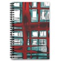 Abstract Color Background Form 5.5  x 8.5  Notebook View1