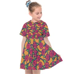 Roses  Kids  Sailor Dress by BubbSnugg