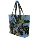 Palm Tree Zip Up Canvas Bag View1