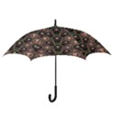 Abstract Pattern Green Hook Handle Umbrellas (Medium) View3