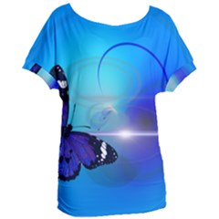 Butterfly Animal Insect Women s Oversized Tee by HermanTelo