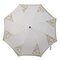 Christmas Tree Star Hook Handle Umbrellas (large) by HermanTelo