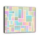 Color Blocks Abstract Background Canvas 10  x 8  (Stretched) View1