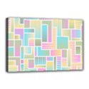 Color Blocks Abstract Background Canvas 18  x 12  (Stretched) View1