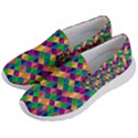 Geometric Triangle Men s Lightweight Slip Ons View2