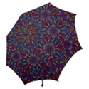 Kaleidoscope Triangle Curved Hook Handle Umbrellas (Medium) View2