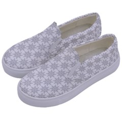 Ornamental Star Mandala Kids  Canvas Slip Ons by HermanTelo