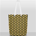 Pattern Halloween Pumpkin Color Yellow Full Print Rope Handle Tote (Small) View1