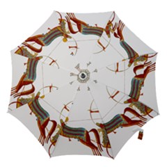 Egypt Egyptian Pharaonic Horses Hook Handle Umbrellas (small) by Sapixe