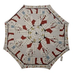 Egyptian Design Men Worker Slaves Hook Handle Umbrellas (small) by Sapixe