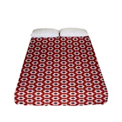 Pattern Star Backround Fitted Sheet (full/ Double Size) by HermanTelo