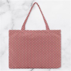 Pattern Star Backround Zipper Medium Tote Bag by HermanTelo