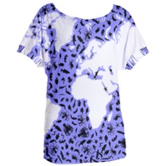 Sea Ocean Underwater Women s Oversized Tee by HermanTelo