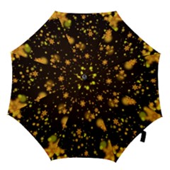 Background Black Blur Colorful Hook Handle Umbrellas (small) by Sapixe