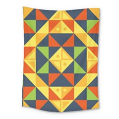 Background Geometric Color Medium Tapestry by Sapixe