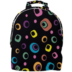 Abstract Background Retro Mini Full Print Backpack by Sapixe