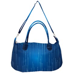 Abstract Rain Space Removal Strap Handbag by Bajindul