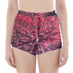Abstract Background Wallpaper High-waisted Bikini Bottoms by Bajindul