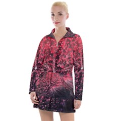 Abstract Background Wallpaper Women s Long Sleeve Casual Dress by Bajindul