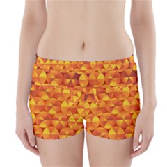 Background Triangle Circle Abstract Boyleg Bikini Wrap Bottoms by Bajindul