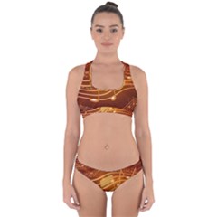 Music Notes Sound Musical Love Cross Back Hipster Bikini Set by Bajindul