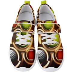 Sport Ball Tennis Golf Football Men s Velcro Strap Shoes by Bajindul
