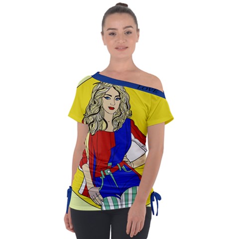 Aleph Vau, Off Shoulder Two Sided Portrait by AlephVau