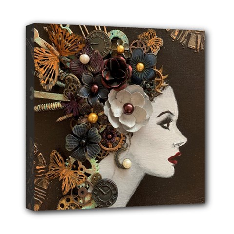 Mechanical Beauty  Mini Canvas 8  X 8  (stretched) by CKArtCreations