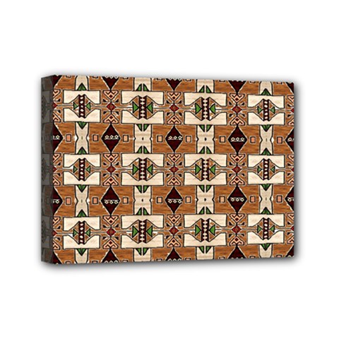 Nr 4 Mini Canvas 7  X 5  (stretched) by ArtworkByPatrick
