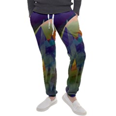 Mountains Abstract Mountain Range Men s Jogger Sweatpants by Nexatart