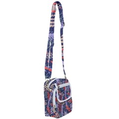 Summer Leaves Shoulder Strap Belt Bag by charliecreates