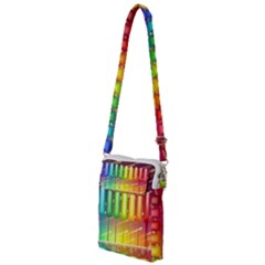 Abstract Landscape Background Multi Function Travel Bag by Pakrebo