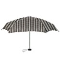 Coffee Beans Pattern Illustrator Mini Folding Umbrellas View3