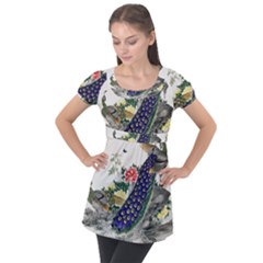 Image From Rawpixel Id 434953 Jpeg (2) Puff Sleeve Tunic Top by Sobalvarro