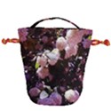 Purple Snowballs Drawstring Bucket Bag View2