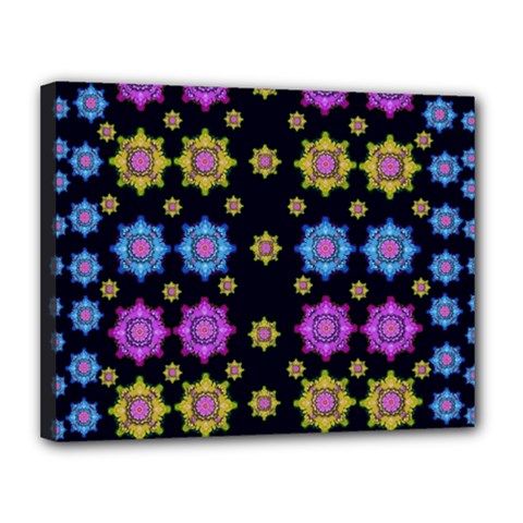 Wishing Up On The Most Beautiful Star Canvas 14  X 11  (stretched) by pepitasart