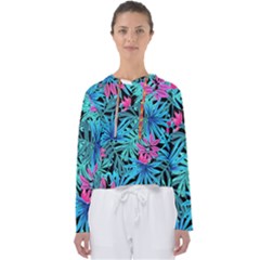 Leaves  Women s Slouchy Sweat by Sobalvarro
