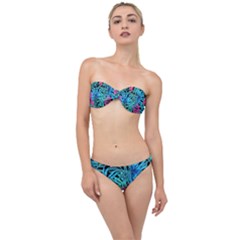 Leaves  Classic Bandeau Bikini Set by Sobalvarro