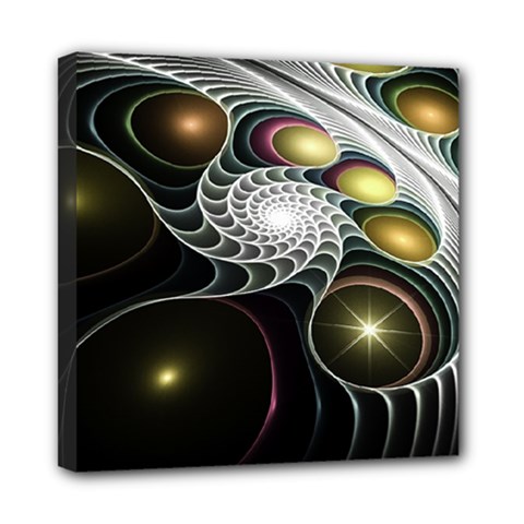 Fractal Bulbs Fantasy Curve Mini Canvas 8  X 8  (stretched) by Pakrebo