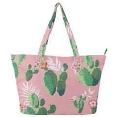 Vintage Plant Seamless Pattern Vectors 06 Full Print Shoulder Bag by Sobalvarro