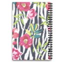 Seamless Flower Patterns Vector 01 5.5  x 8.5  Notebook View2