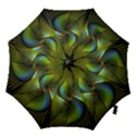 Fractal Abstract Design Fractal Art Hook Handle Umbrellas (Small) View1