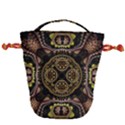 Fractal Fractal Art Texture Drawstring Bucket Bag View1