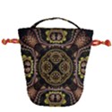 Fractal Fractal Art Texture Drawstring Bucket Bag View2