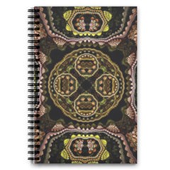 Fractal Fractal Art Texture 5 5  X 8 5  Notebook by Pakrebo