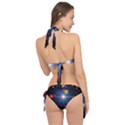 Technology Background Pattern Tie It Up Bikini Set View2