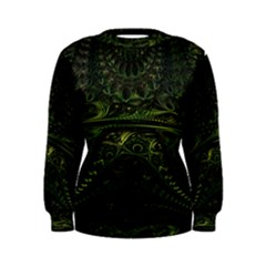 Background Alien Render 3d Fantasy Women s Sweatshirt by Pakrebo